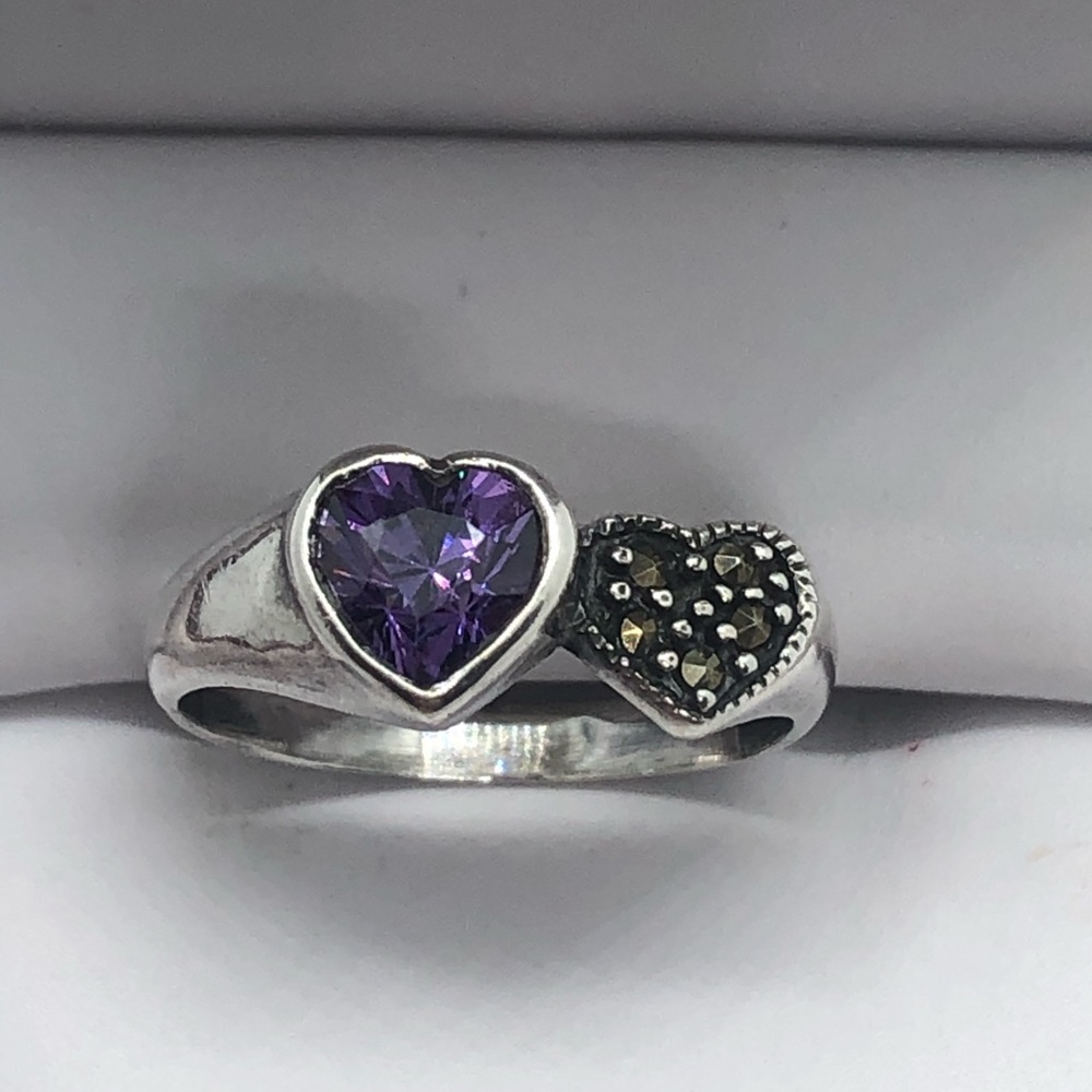 Stamped 925 Silver Ring